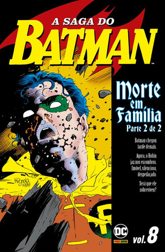 A Saga do Batman Vol. 8, de Starlin, Jim. Editora Panini Brasil LTDA, capa mole em português, 2021