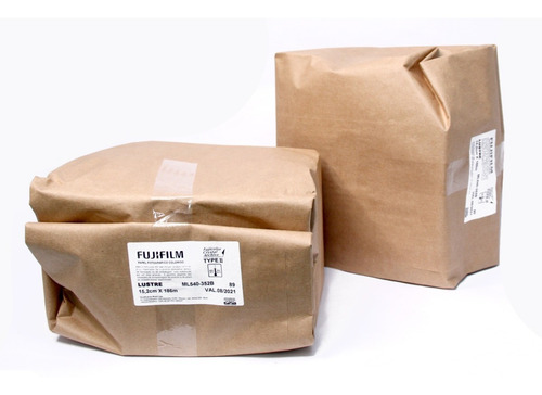 2 Rolos De Papel Fuji 12,7x186m Fosco