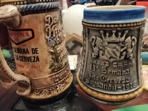 .jarra Coleccionable De Semana De La Cerveza Paysandú.