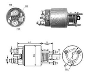 Automatico Motor Partida Palio Marea-partida Fusca-1973-1983