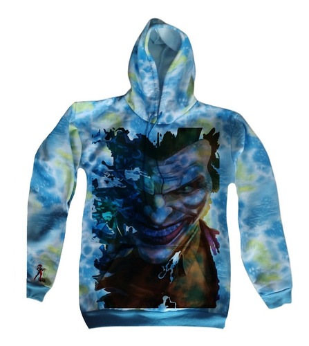 Sudadera The Joker Hoodie Tai Dye