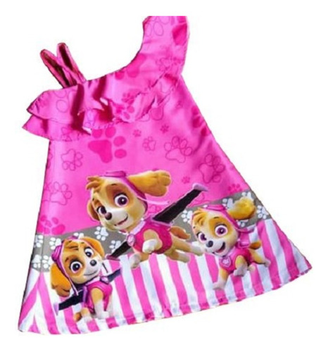 Vestido Con Bolero Paw Patrol  - Ig