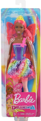 Barbie Dreamtopia Hadas Corona Y Alas Desmontables