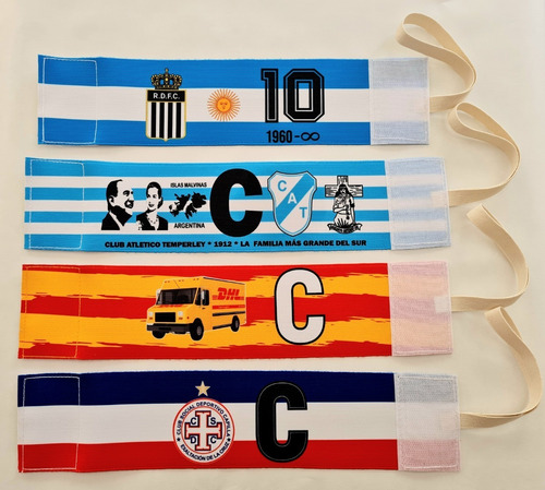 Cintas, Bandas, Y Ligas, De Capitán Personalizadas !!!