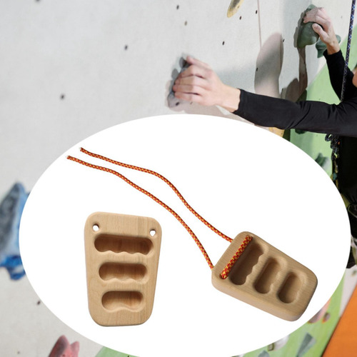 2 Pçs Escalada Hangboard Pull Up Board Fingerboard