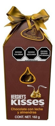 Chocolate Hershey's Kisses Almendra Secret 162 G
