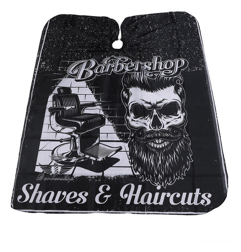 Delantal De Barbero Para Cortar El Pelo, Impermeable, Capa D