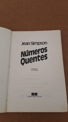 Numerologia E Números Quentes = Livro De Jean Simpson 1987