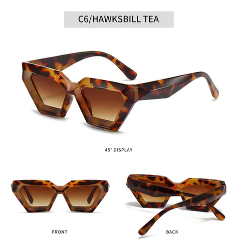 Gafas de sol mujer forma gato sale