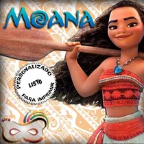 Comprar Kit Imprimible Moana - Candy Bar - Personalizado