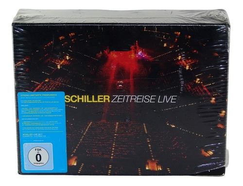 Schiller Zeitreise Live Premiumbox Box Set Cds +bluray+dvd 