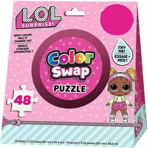 Lol Surprise Rompecabezas Cambia De Color 48 Pzs Spin Master