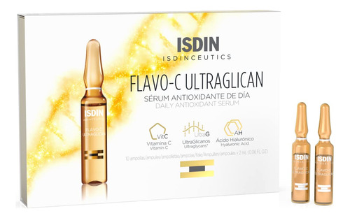 Isdin - Ampolla De Suero De Vitamina C Y Ácido