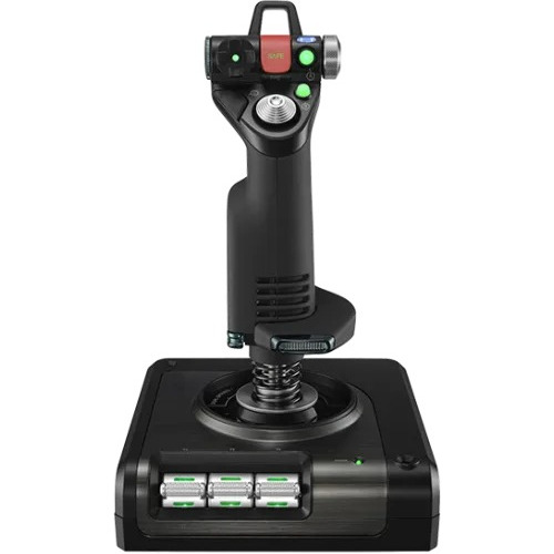 Simulador De Vuelo Joystick Saitek Logitech G X52 Pro Hotas