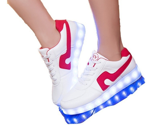 Zapatillas Con Luz Led Intermitente