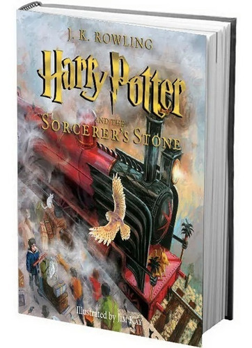 Harry Potter Y La Piedra Filosofal Libro Ilustrado
