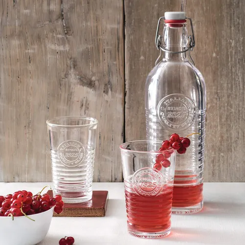 Botella De Agua Bormioli Rocco 1,1 Litros Vidrio