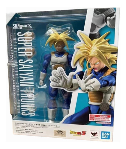 Figura De Ação S.h.figuarts Zero Super Saiyan Trunks 