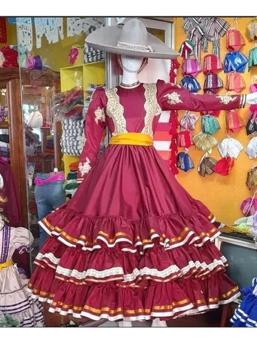 Vestido De Escaramuza Charra Hecho A La Medida, Mexicana. en venta en Jerez  Zacatecas por sólo $ 7,  Mexico