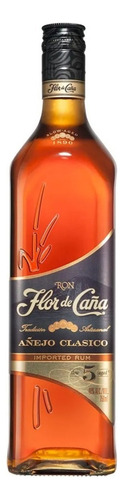 Ron Flor De Caña Añejo 5 Años 750ml