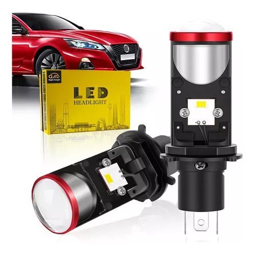 Kit De Faros Led H4 Para Automóviles Y Motocicletas