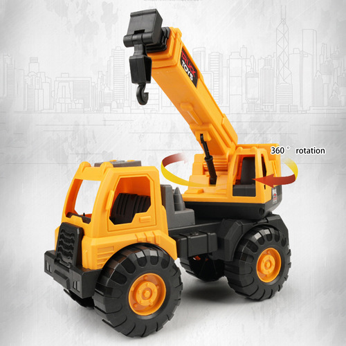 Excavadora Simulada Grande, Coche De Juguete, Vehículo De In