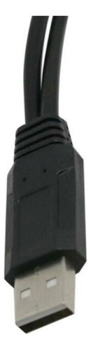 . Adaptador Usb 2.0 Y Macho Para 2 Conectores Fêmea