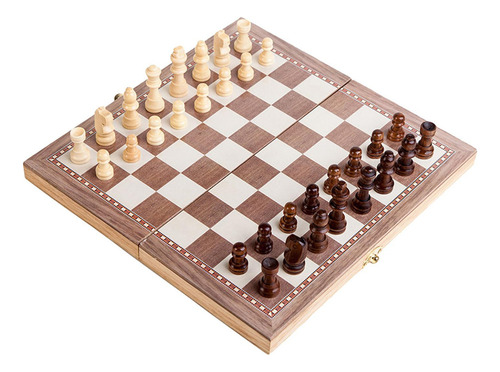 Juego De Mesa De Viaje Juguetes De Ajedrez De Madera Juego