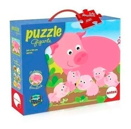 Puzzle Gigante 9 Piezas Colección Familias Antex 3027