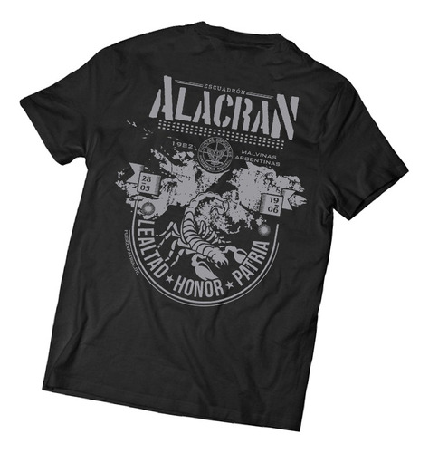 Remera Escuadrón Alacrán Gendarmería 