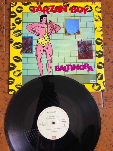 Baltimora Lp Tarzan S Boy Lp Remix Rock 80s Vinilo