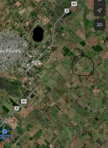 Imagen 8 de 8 de Chacra 44 Hectáreas En Las Flores Dueño