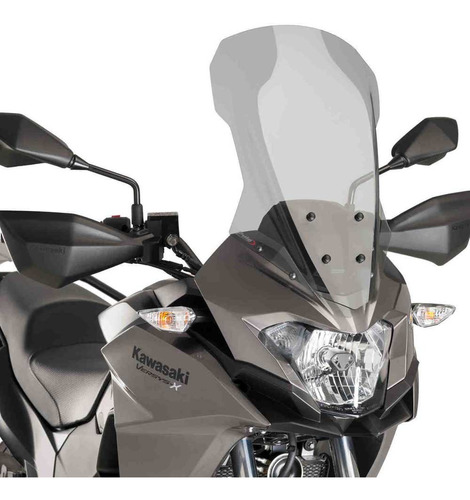 Parabrisa Moto Kawasaki Versys 300 Elevado 49cm Curtain Ram