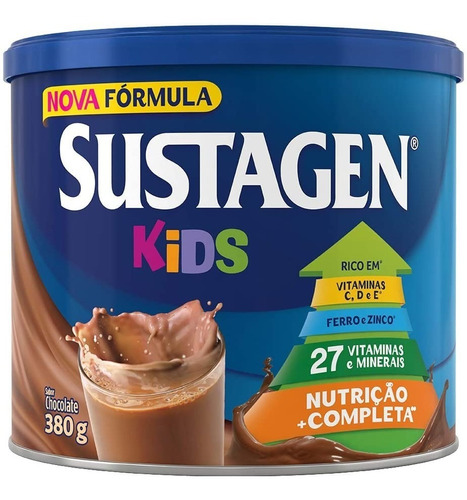 Complemento Alimentar Kids Chocolate 380g Sustagen