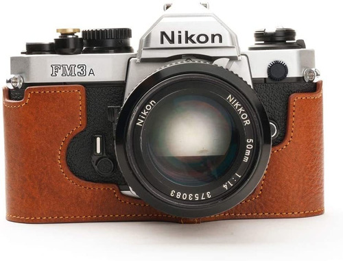 Estuche Nikon Fm3a, Bolinus, Hecho A Mano, De Piel Autentic