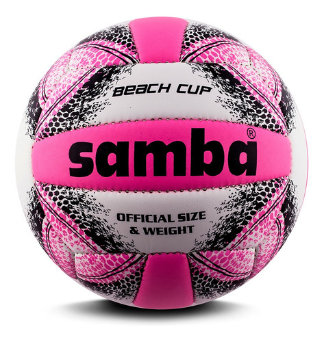 Pelota Voley Beach Cup Rosa Samba                           