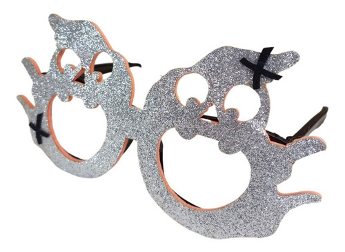 Imagen 2 de 5 de Anteojos Lentes Fantasmas Halloween Disfraz Cotillon
