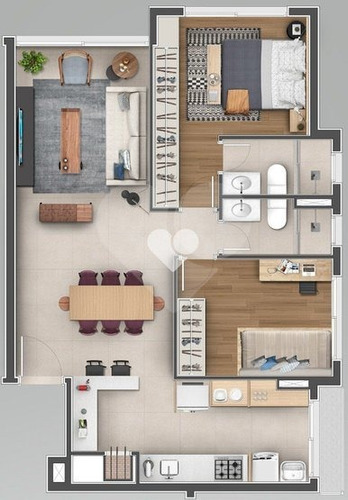 2 Dormitórios Alto Padrão No Petrópolis - 28-im437582