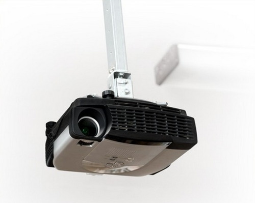 Soporte Para Proyector A Techo, 28 Y 35 Cm. 10kg. Blanco