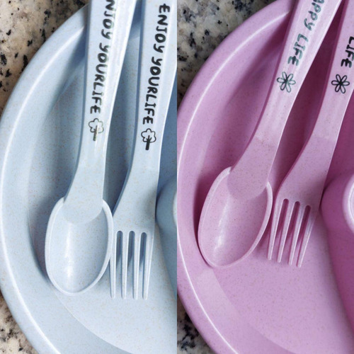 Prato Infantil Ursinho Com Divisórias - Biodegradável - 20cm