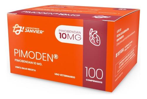 Pimoden 10 Mg - 100 Comprimidos