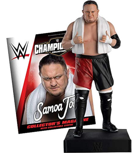 Colección Del Campeonato De La Wwe | Samoa Joe Con La Revist