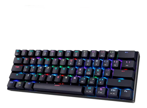 Teclado Mecanico Rgb Gamer Pro Gadnic Switch Outemu Blue Led