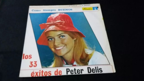 Peter Delis Los 33 Éxitos Como Siempre Buenos Lp Cumbia