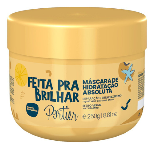 Portier Feita Para Brilhar - Máscara De Hidratação Absoluta