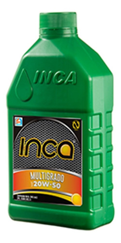 Aceite Inca Sae 20w50 Mineral Multigrado - Combo