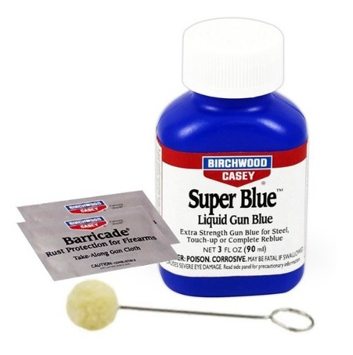 Super Blue Oxidação A Frio C/2 Barricade Sache + Aplicador