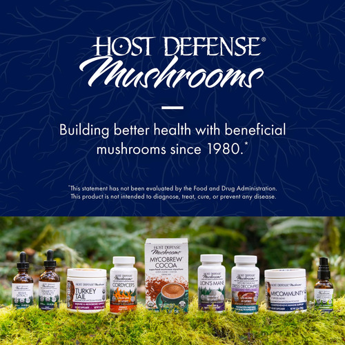 Suplemento De Cogumelos Host Defense Stamets 7 100ml Immune