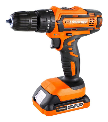 Imagen 4 de 12 de Taladro Atornillador Percutor Lusqtoff 18v Inalambrico 2 Bat