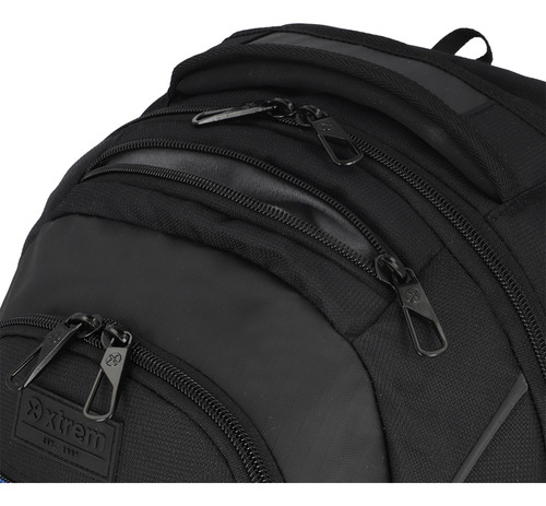 Mochila Notebook Xtrem Brooklyn 5xt Negro/azul 15 Color Negro